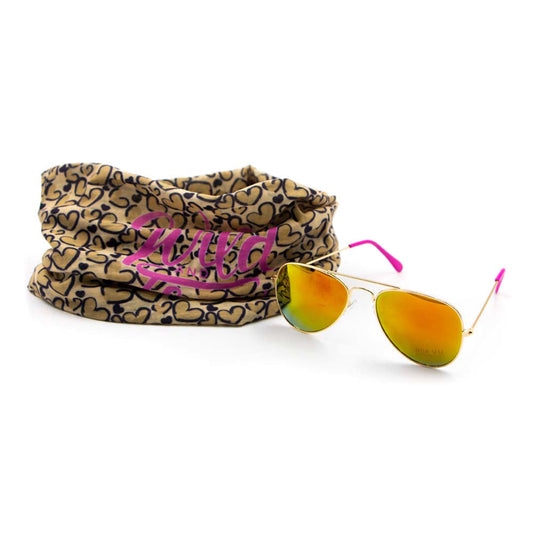 Mimbee - Leopard Active Band and Sunnies Combo