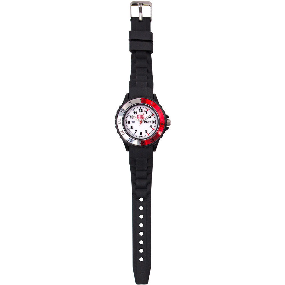 Mimbee - Black Time Teach Watch