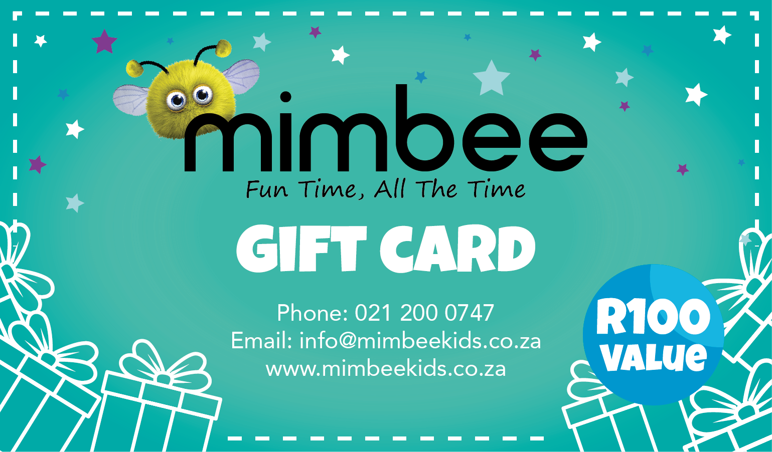 Mimbee Gift Card - Premium Gift Cards from Mimbee Kids - Just R 50! Shop now at Mimbee Kids