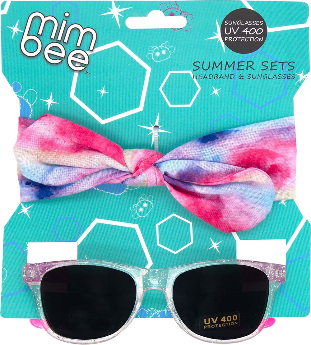 Mimbee - Tie Dye Headband and Sunnies Set - Premium Headband and Sunnies from Mimbee Kids - Just R 99! Shop now at Mimbee Kids