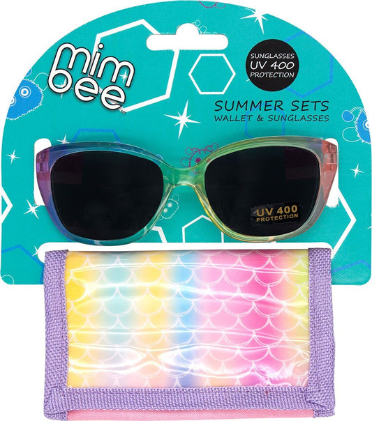Mimbee - Mermaid Wallet and Sunnies Set