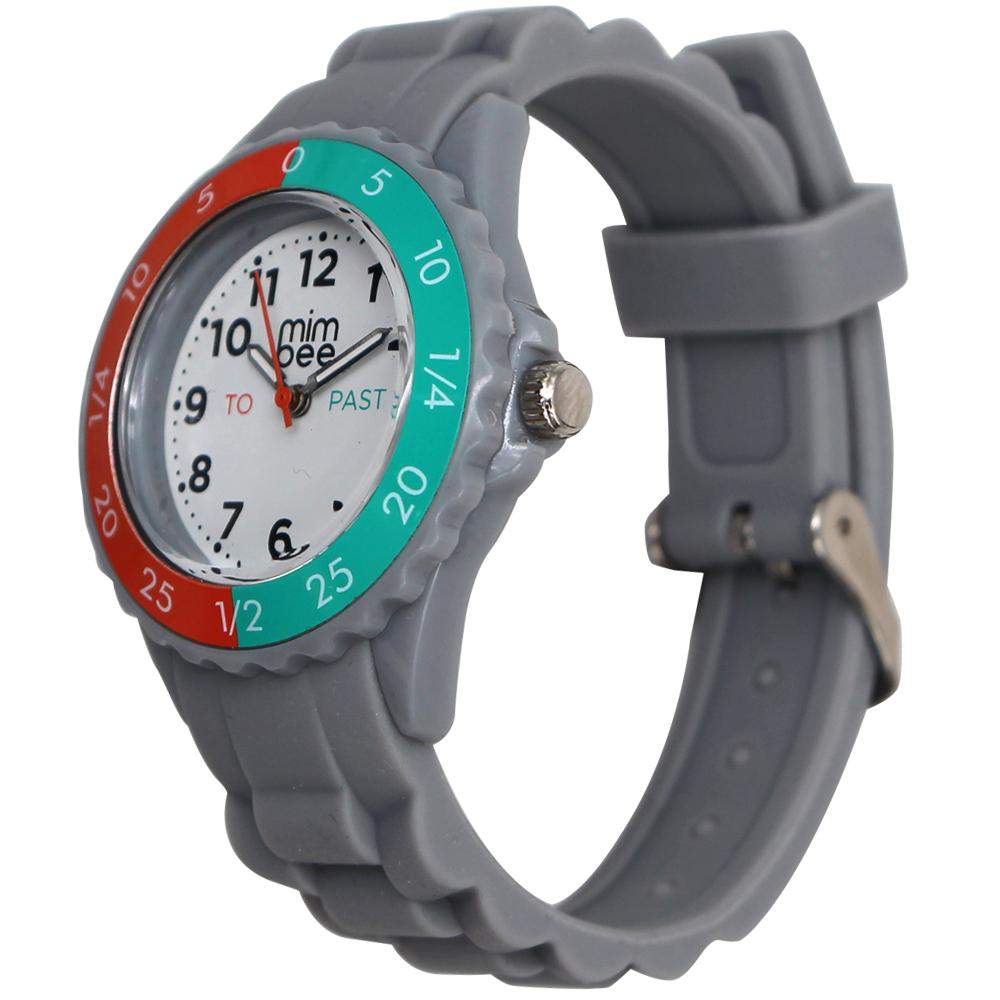 Mimbee - Grey Time Teach Watch - Premium Time Teach watch from Mimbee Kids - Just R 150! Shop now at Mimbee Kids