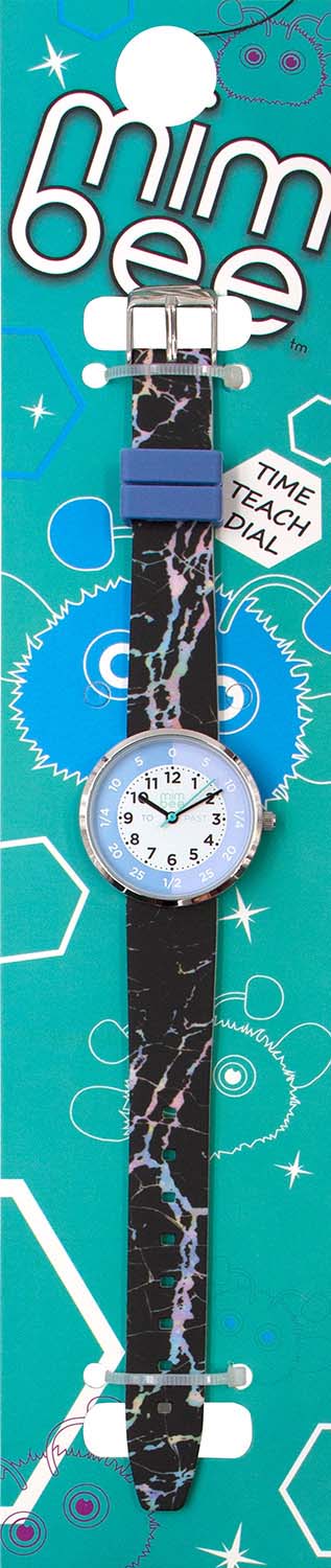 Mimbee - Rainbow Crackle Time Teach Watch - Premium Time Teach watch from Mimbee Kids - Just R 150! Shop now at Mimbee Kids