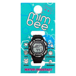 Load image into Gallery viewer, Mimbee - Water Resistant Black LED Watch - Premium Watches from Mimbee Kids - Just R 120! Shop now at Mimbee Kids
