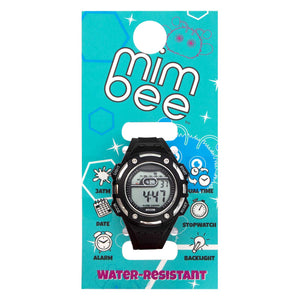 Mimbee - Water Resistant Black LED Watch - Premium Watches from Mimbee Kids - Just R 199! Shop now at Mimbee Kids
