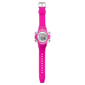 Mimbee - Water Resistant Pink LED Watch - Premium Watches from Mimbee Kids - Just R 120! Shop now at Mimbee Kids