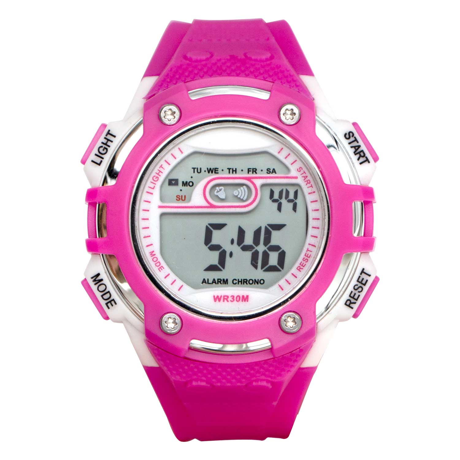 Mimbee - Water Resistant Pink LED Watch - Premium Watches from Mimbee Kids - Just R 120! Shop now at Mimbee Kids