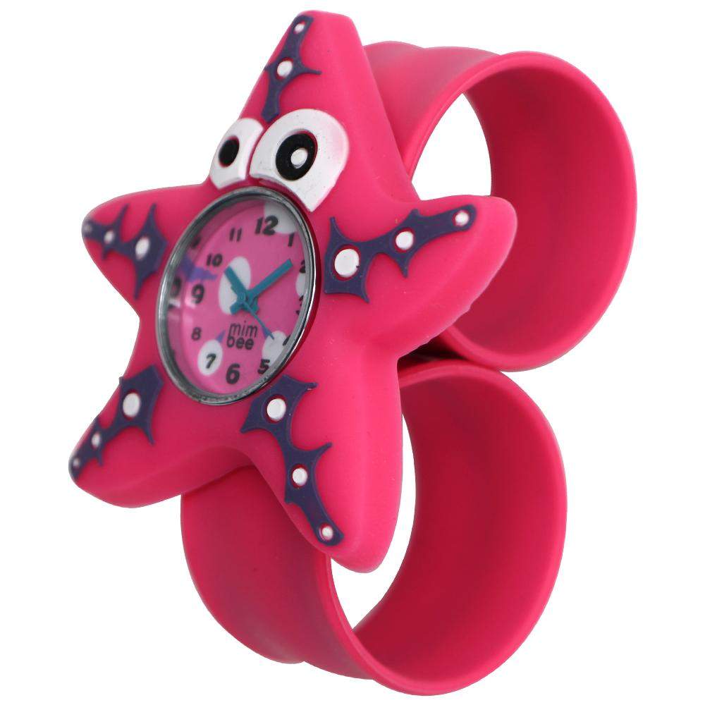 Mimbee - Pink Starfish Snap Watch - Premium Snap Watches from Mimbee Kids - Just R 90! Shop now at Mimbee Kids
