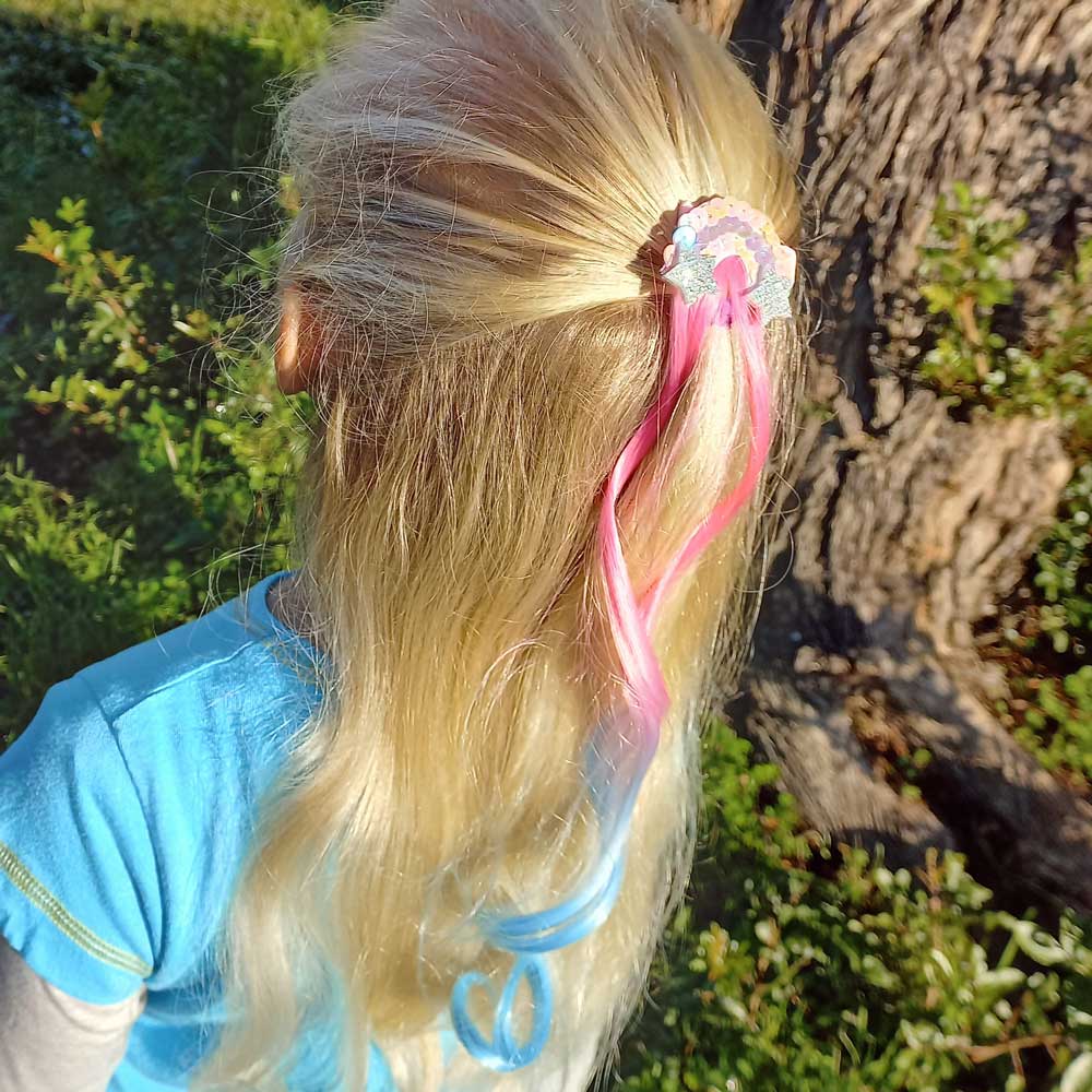 Mimbee - Sequin Rainbow Hair Clip - Premium Hair Accessories from Mimbee Kids - Just R 60! Shop now at Mimbee Kids