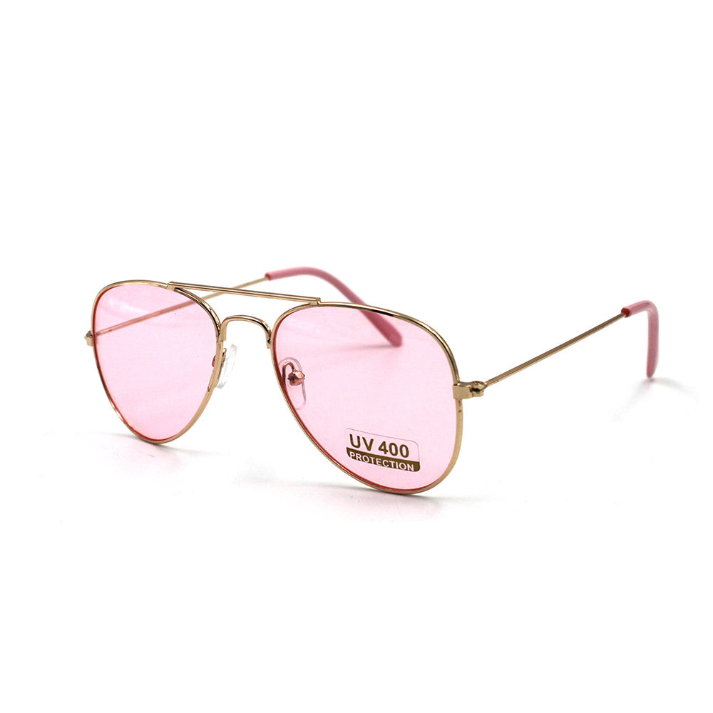 Mimbee - Pink Aviator Sunglasses - Premium Sunglasses from Mimbee Kids - Just R 70! Shop now at Mimbee Kids